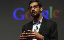 Imagem ilustrativa da imagem Chefão da Google recebeu US$ 226 milhões em 2022, segundo agência