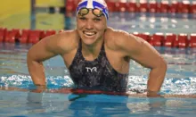 Imagem ilustrativa da imagem Carol Santiago conquista medalha de ouro na natação paralímpica