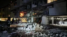 Imagem ilustrativa da imagem Explosão de gás atinge 10 apartamentos e deixa quatro vítimas