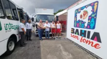 Imagem ilustrativa da imagem Bahia Sem Fome recebe uma tonelada de alimentos de empresa de ônibus