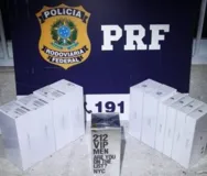 Imagem ilustrativa da imagem PRF apreende celulares e perfumes importados na BR-116