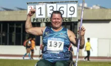 Imagem ilustrativa da imagem Beth Gomes quebra recorde mundial paralímpico no lançamento de dardo