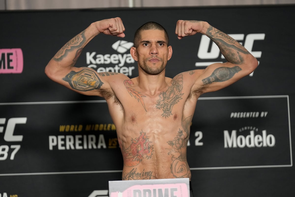 O brasileiro, que registrou 83,9 kg na pesagem oficial, caminha para sua quinta apresentação no UFC 287