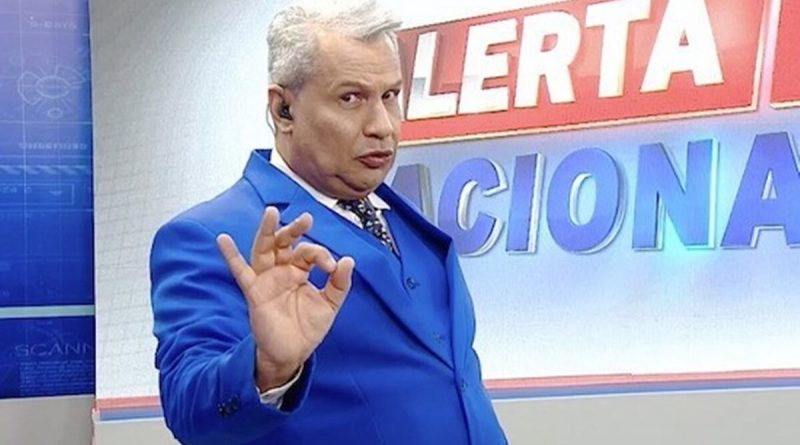 Sikera Jr. é o apresentador do Alerta Nacional, na Rede TV!