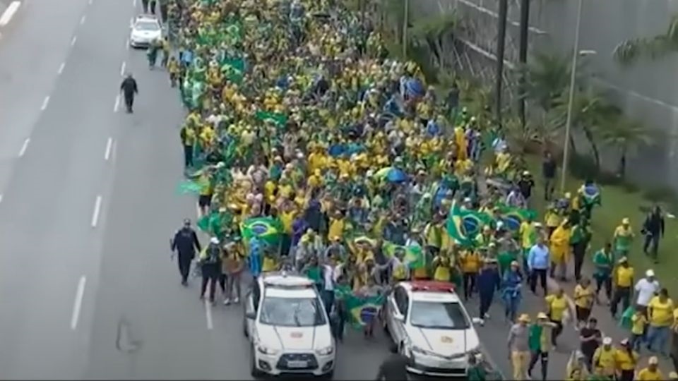 Bolsonaristas invadiram o Palácio do Planalto no dia 8 de janeiro