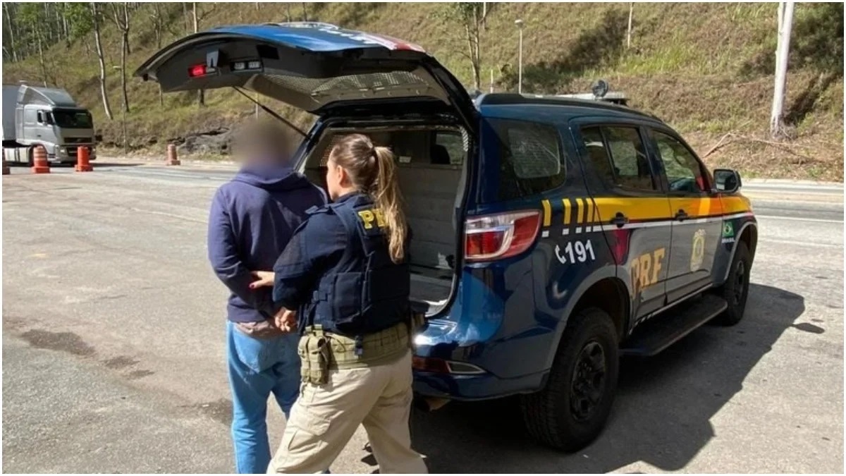 Suspeito foi interceptado na  BR-381, em João Monlevade-MG