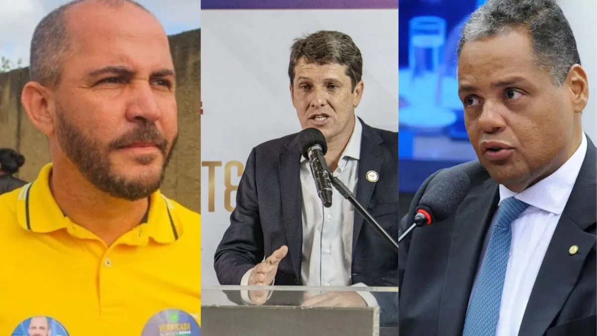 James Meira (PL), Zé Cocá (PP) e candidato indicado por Antonio Brito (PSD) devem protagonizar a disputa eleitoral em Jequié no próximo ano