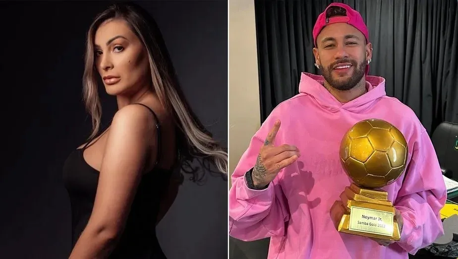 Andressa Urach afirma que teve envolvimento com Neymar