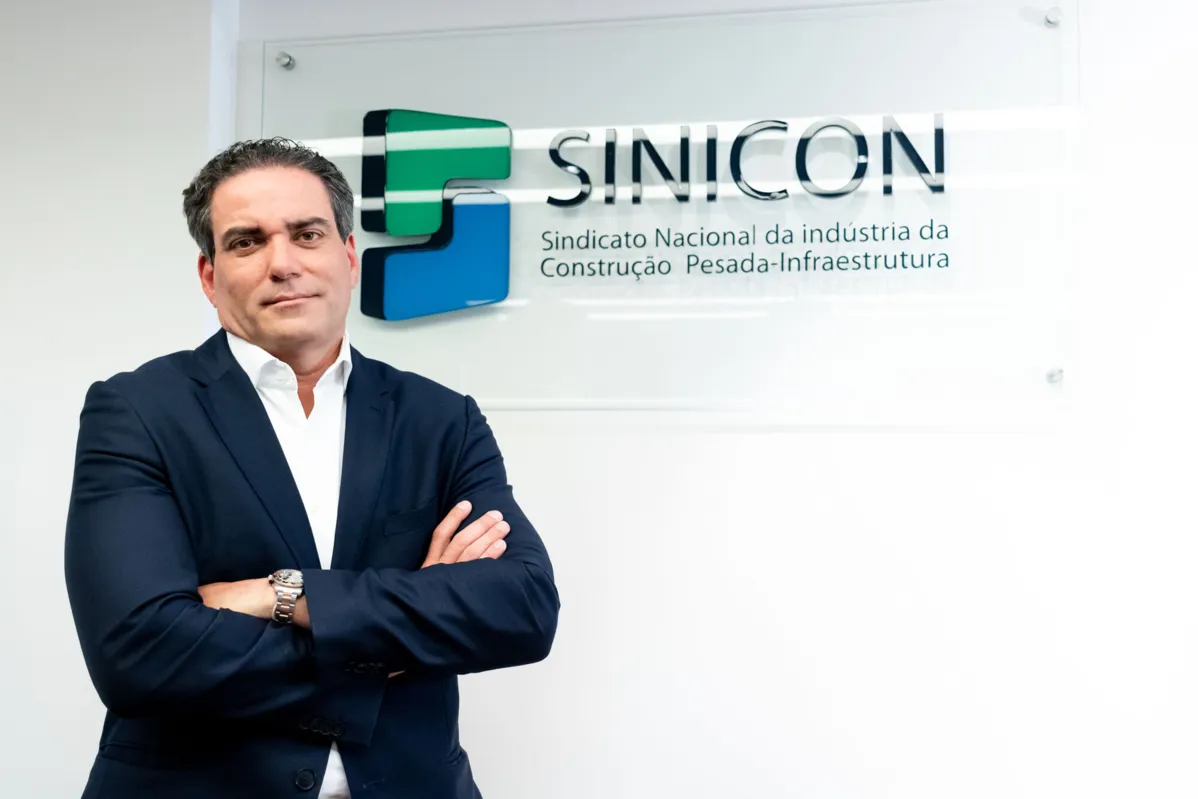 Claudio Medeiros é presidente do Sindicato Nacional da Indústria da Construção Pesada-Infraestrutura