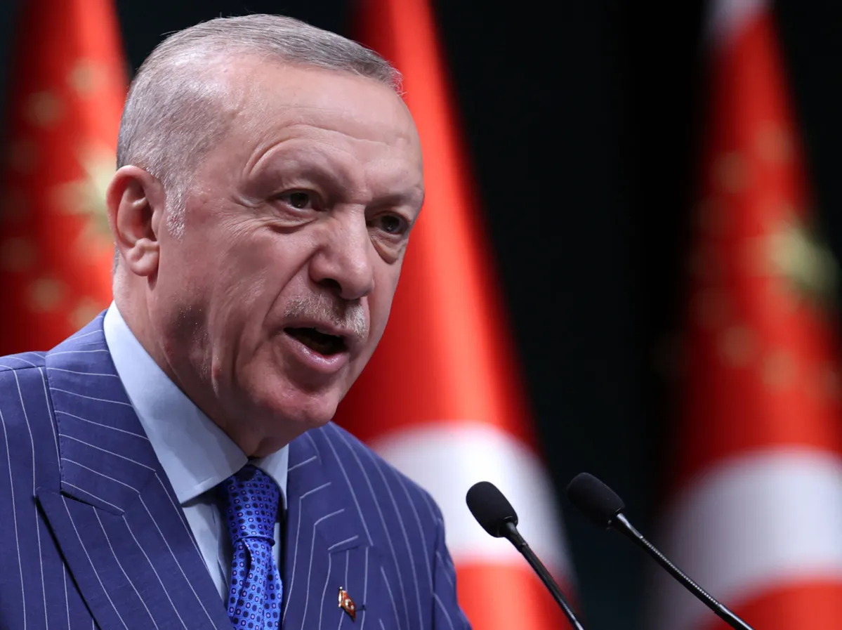 Presidente reeleito da Turquia, Recep Tayyip Erdogan