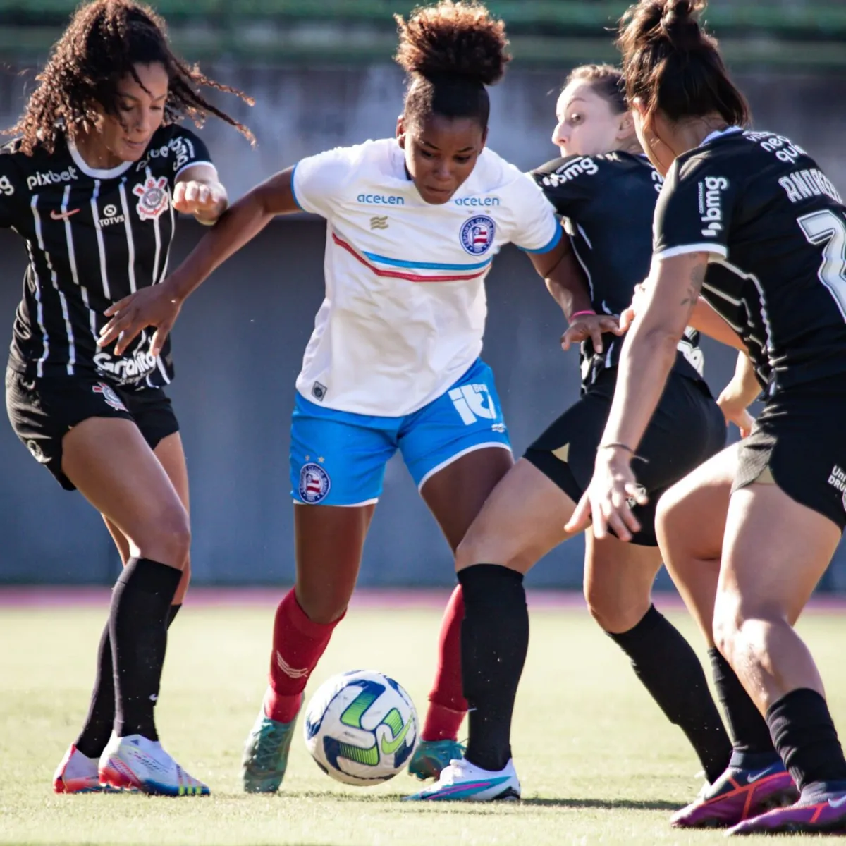 Bahia não resistiu a força do líder Corinthians e foi rebaixado no Campeonato Brasileiro Feminino
