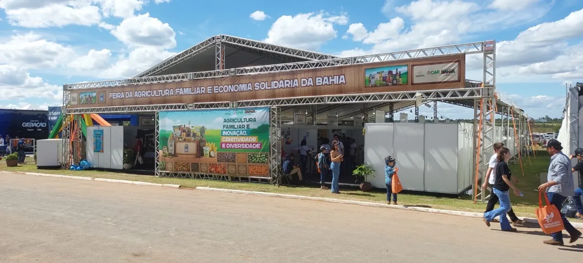 Agricultores familiares de diversas regiões baianas expõem produtos na Bahia Farm Show 2023