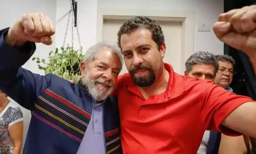 O presidente Lula é um dos entusiastas da candidatura de Boulos em São Paulo
