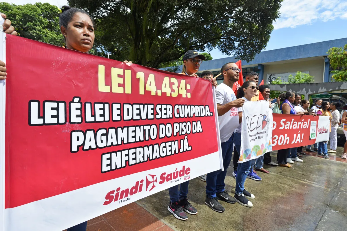 Categoria tem feito protestos em Salvador
