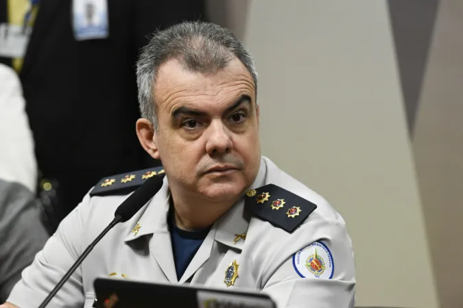 Coronel Jorge Eduardo Naime, ex-chefe do Departamento de Operações da Polícia Militar do Distrito Federal (PMDF)