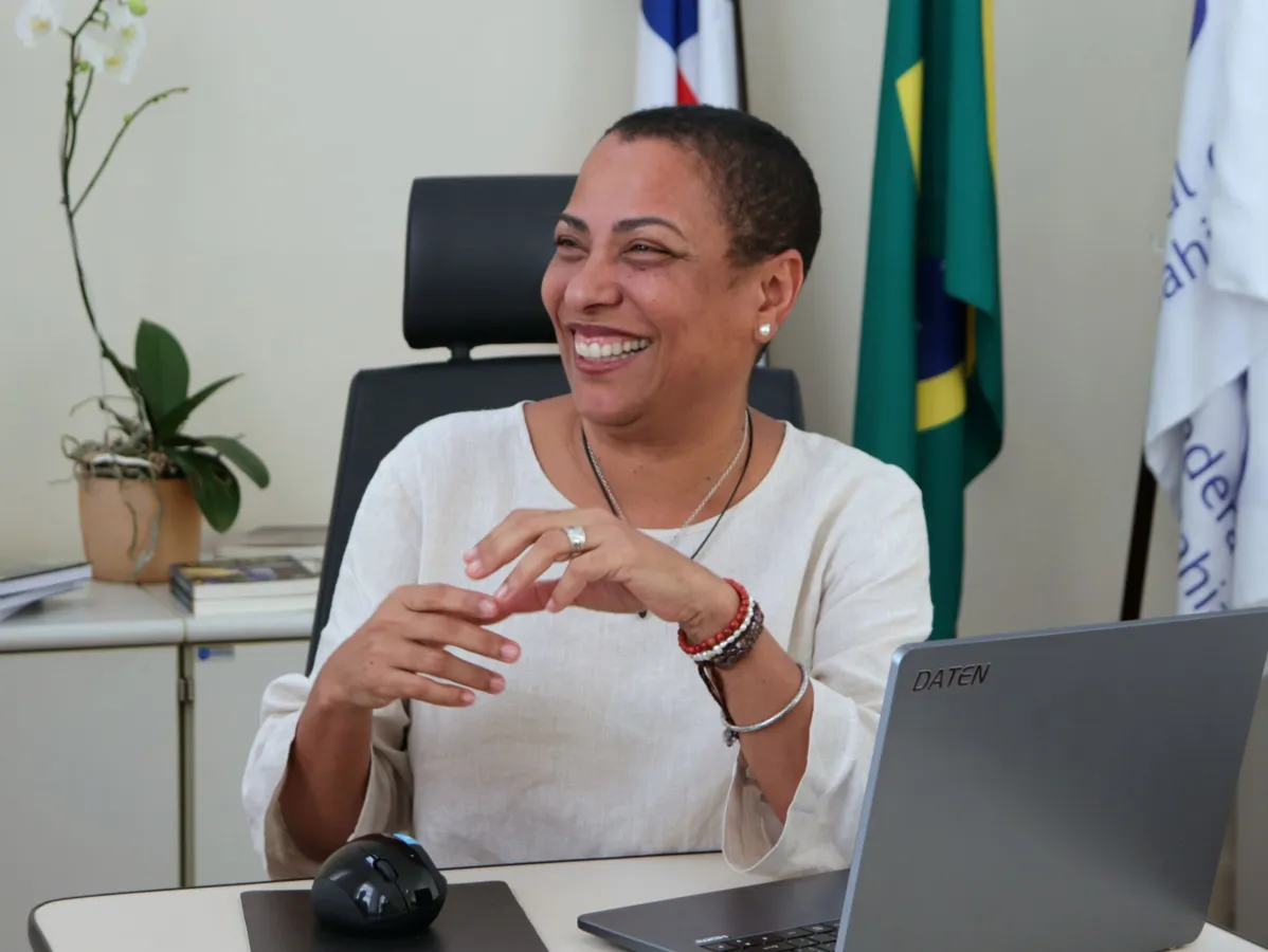 Georgina Gonçalves, reitora da  Universidade Federal do Recôncavo da Bahia