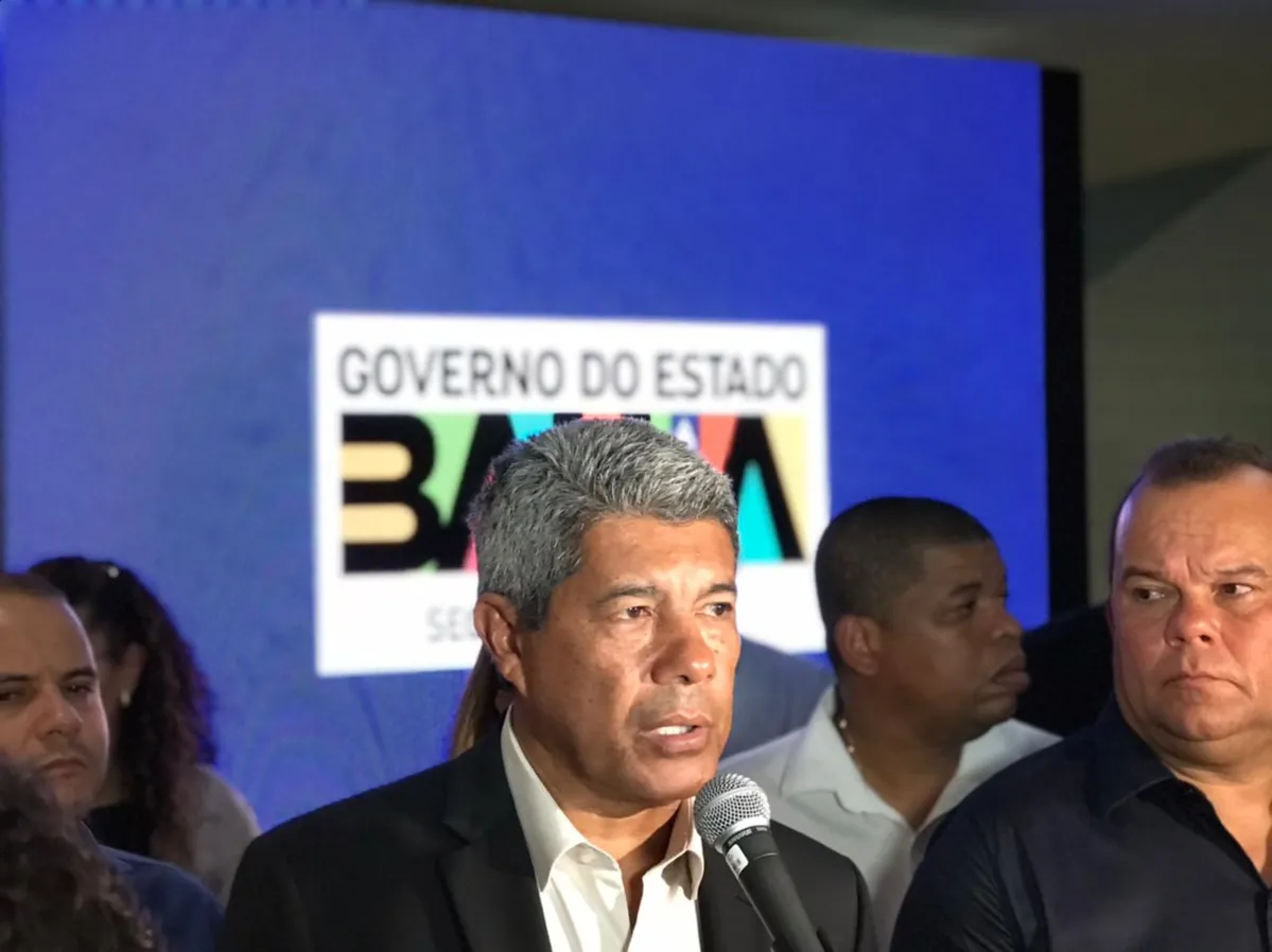 O governador Jerônimo Rodrigues deu detalhes sobre a ponte Salvador-Itaparica em evento de lançamento do novo Hospital 2 de Julho