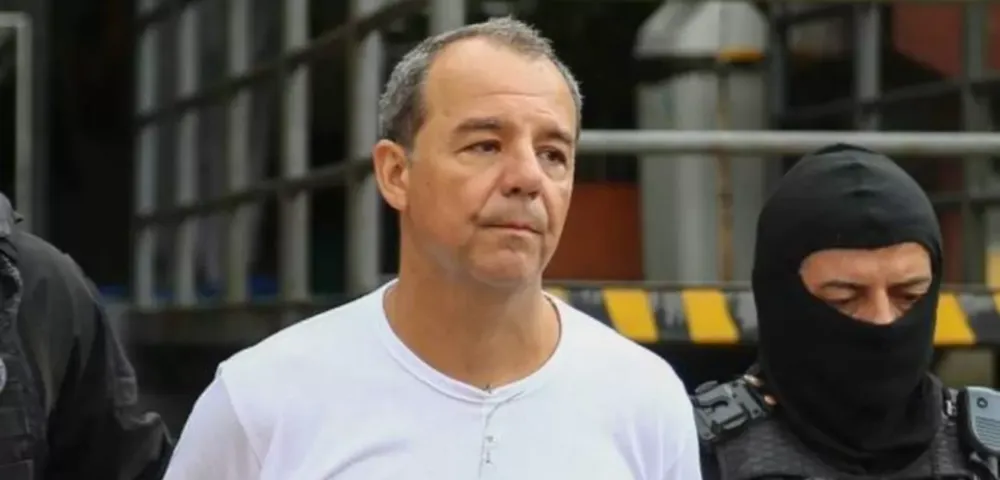 Ex-governador do Rio de Janeiro, Sergio Cabral.