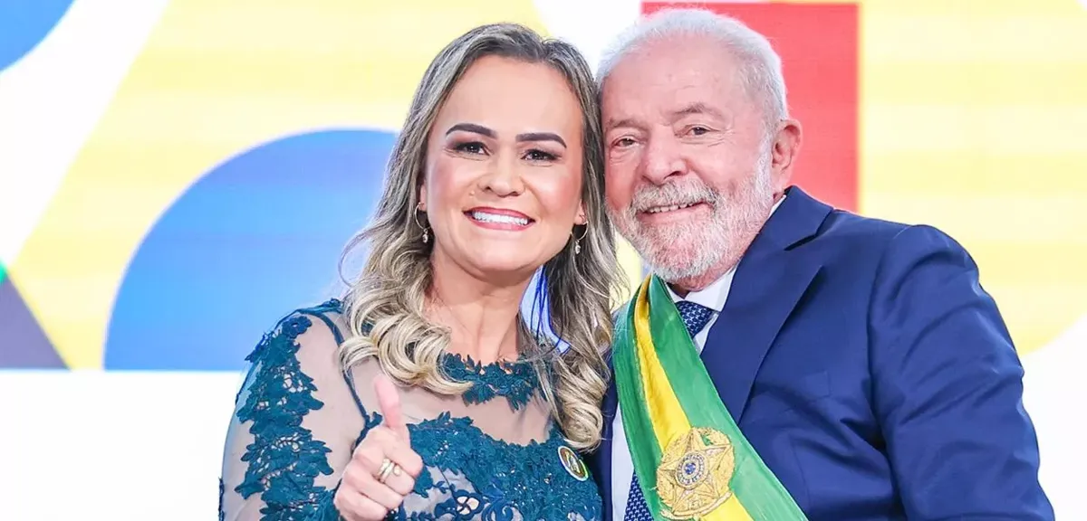 Lula em dia da posse da ministra Daniela Carneiro