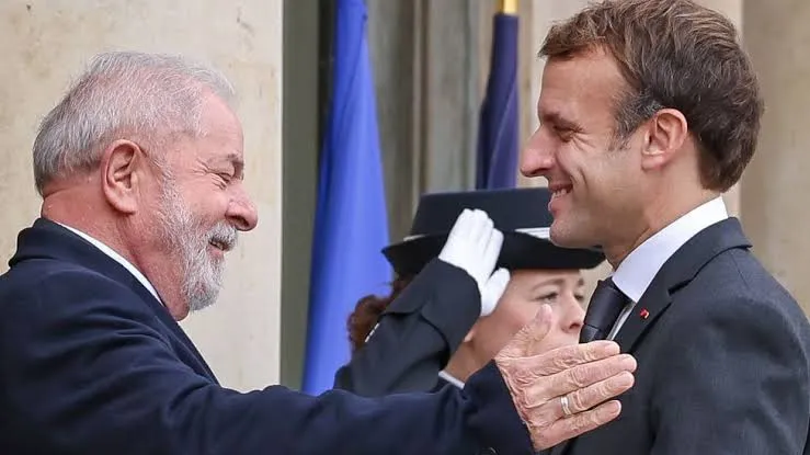 Lula e Macron já se encontraram na cúpula do G7
