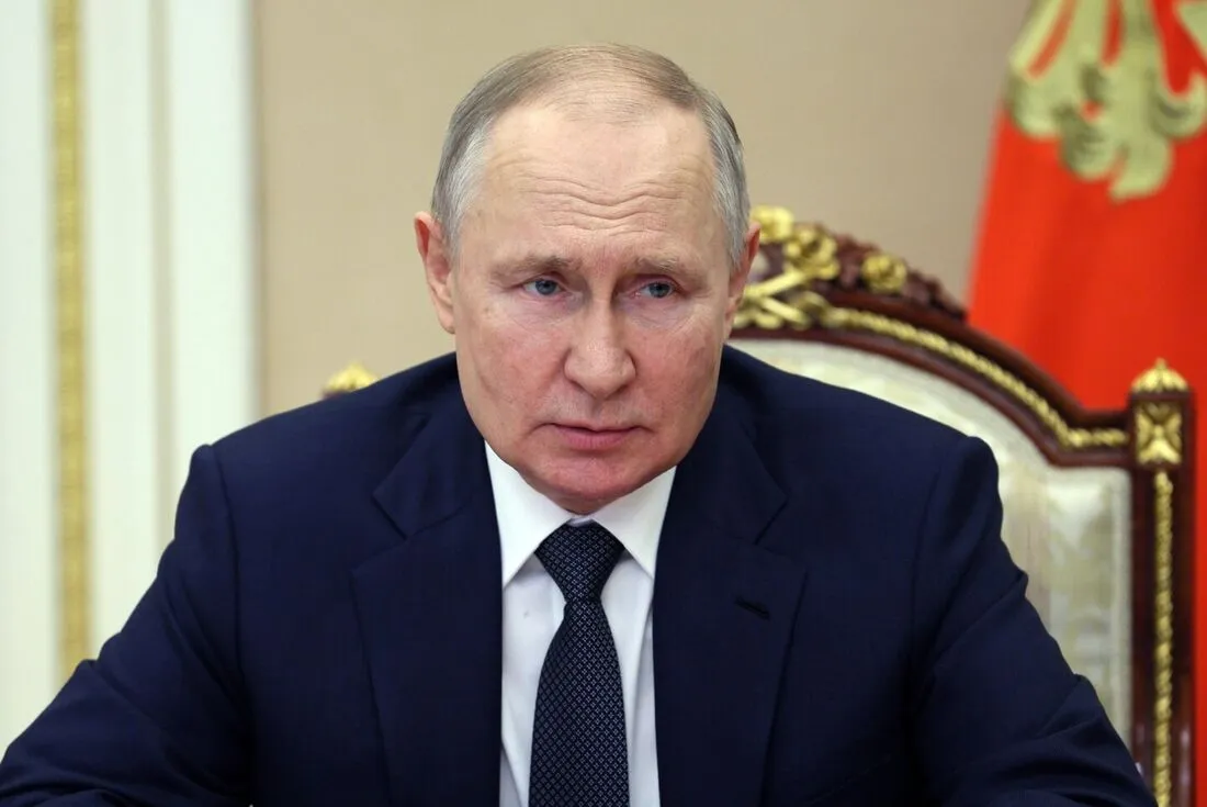 Putin fala sobre contraofensiva da Ucrânia
