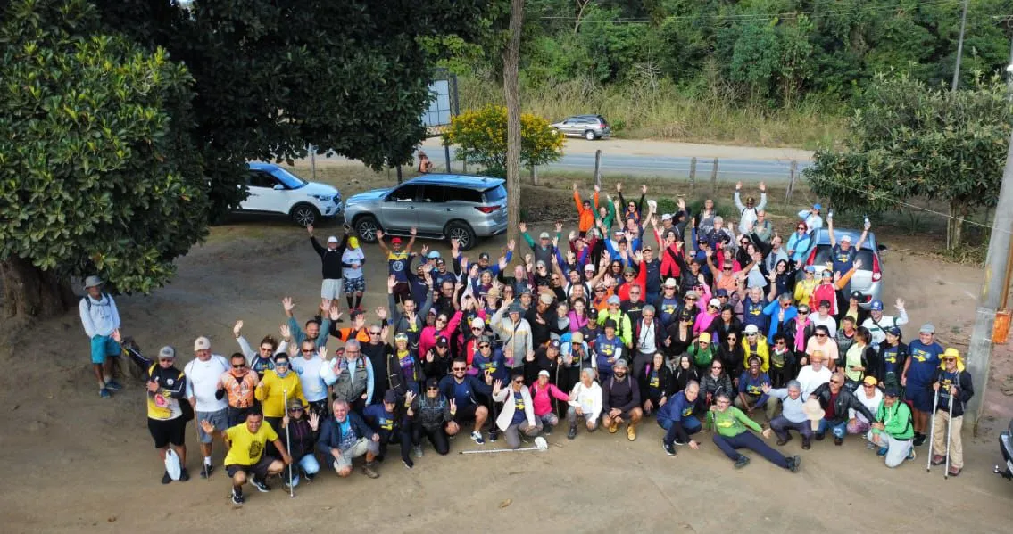 Peregrinos de diversas locais participaram do Caminho de Santiago do Piripiri