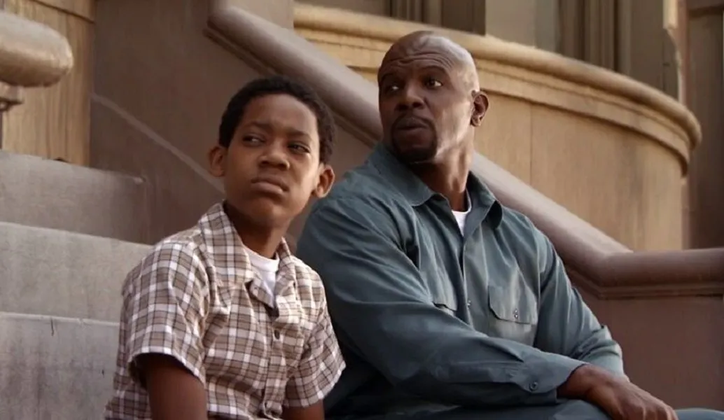 Julius Rock e seu filho em “Todo Mundo Odeia Chris”