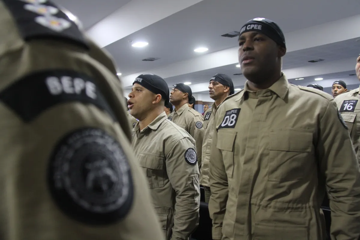 Curso é promovido pelo Batalhão Especializado em Policiamento em Eventos (Bepe)