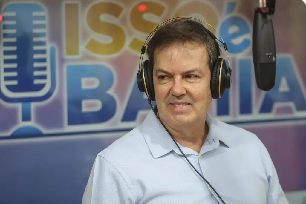 Presidente da Conder, José Gonçalves Trindade, durante entrevista no programa Isso é Bahia
