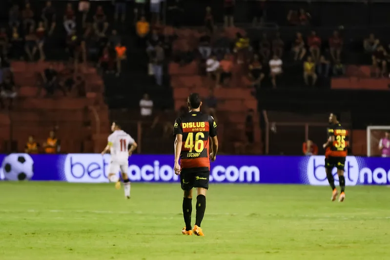 Juba durante Sport x Vitória