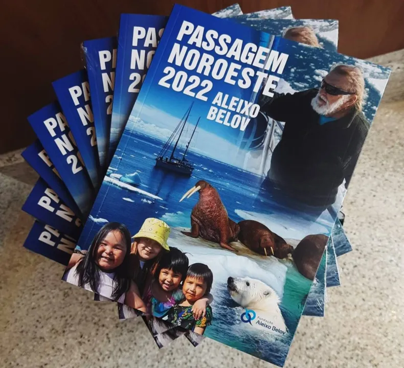 Décimo primeiro livro escrito por Belov, o “Passagem Noroeste” narra toda a viagem feita pelo comandante, na época com 79 anos