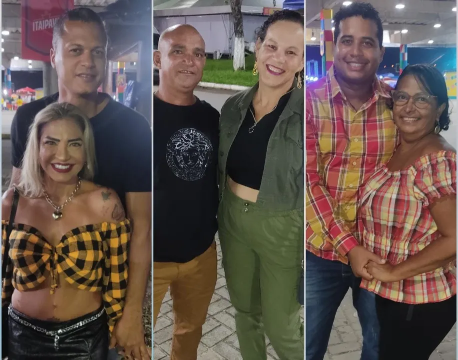 Programação também é um momento especial para casais apaixonados aproveitarem juntos a festividade