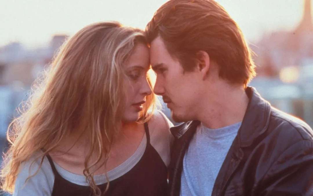 Julie Delpy e Ethan Hawke protagonizam "Antes do Amanhecer"