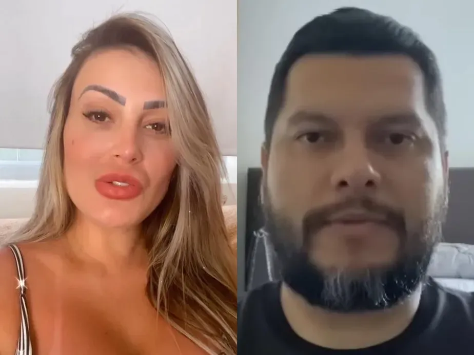 Imagem ilustrativa da imagem Andressa Urach é uma "agressão à sociedade brasileira", diz ex-marido