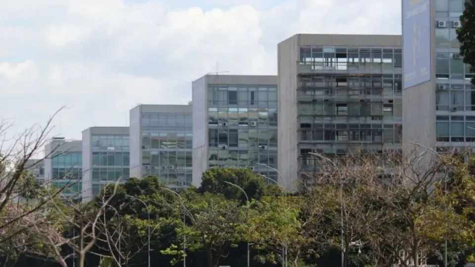 Esplanada dos Ministérios, em Brasília