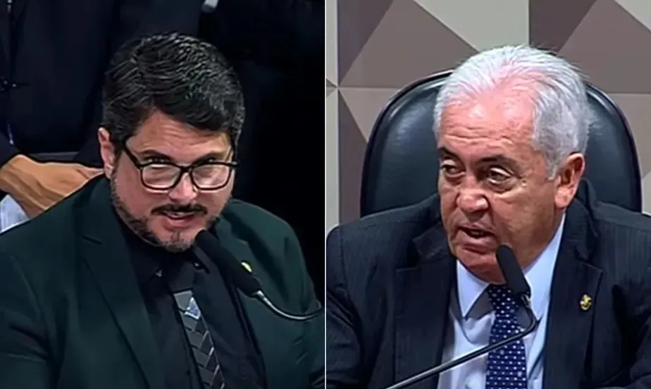 Senador Marcos do Val foi repreendido por Otto durante audiência de instalação da CPMI do 8 de janeiro