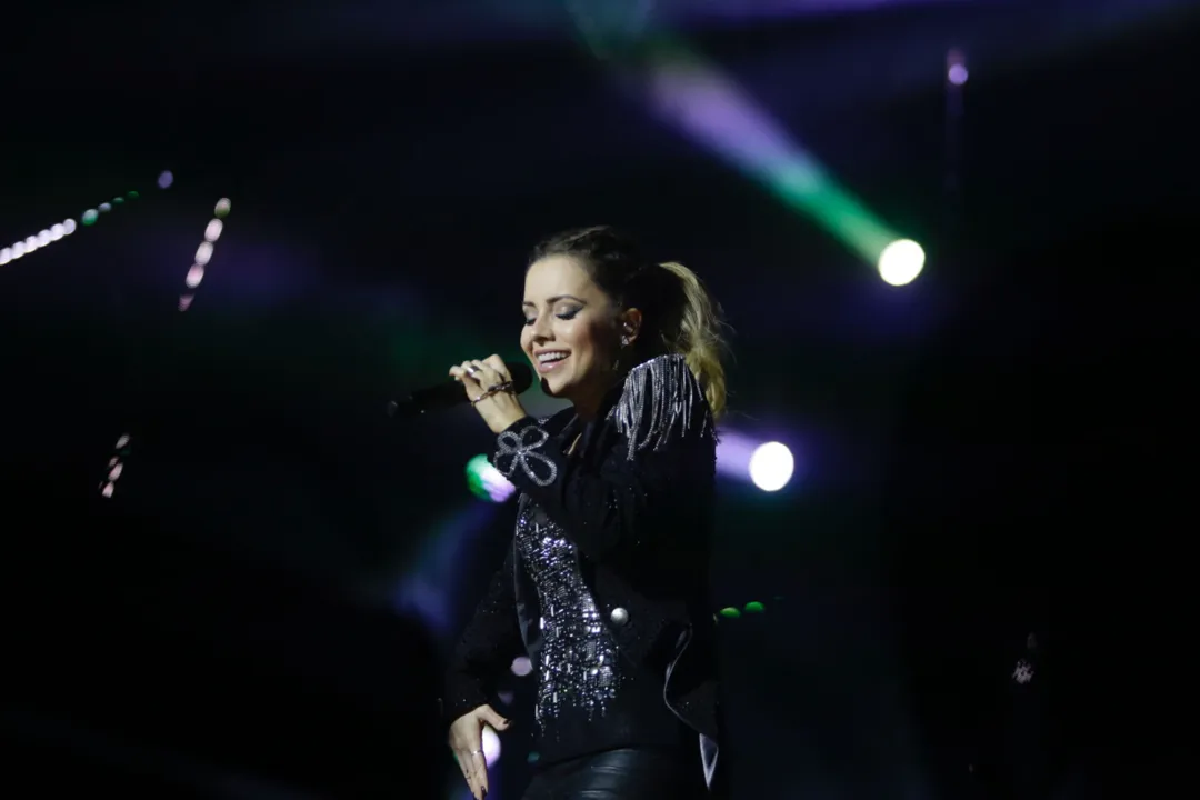 Última vez que Sandy esteve em Salvador foi em 2019, quando se apresentou na Arena Fonte Nova