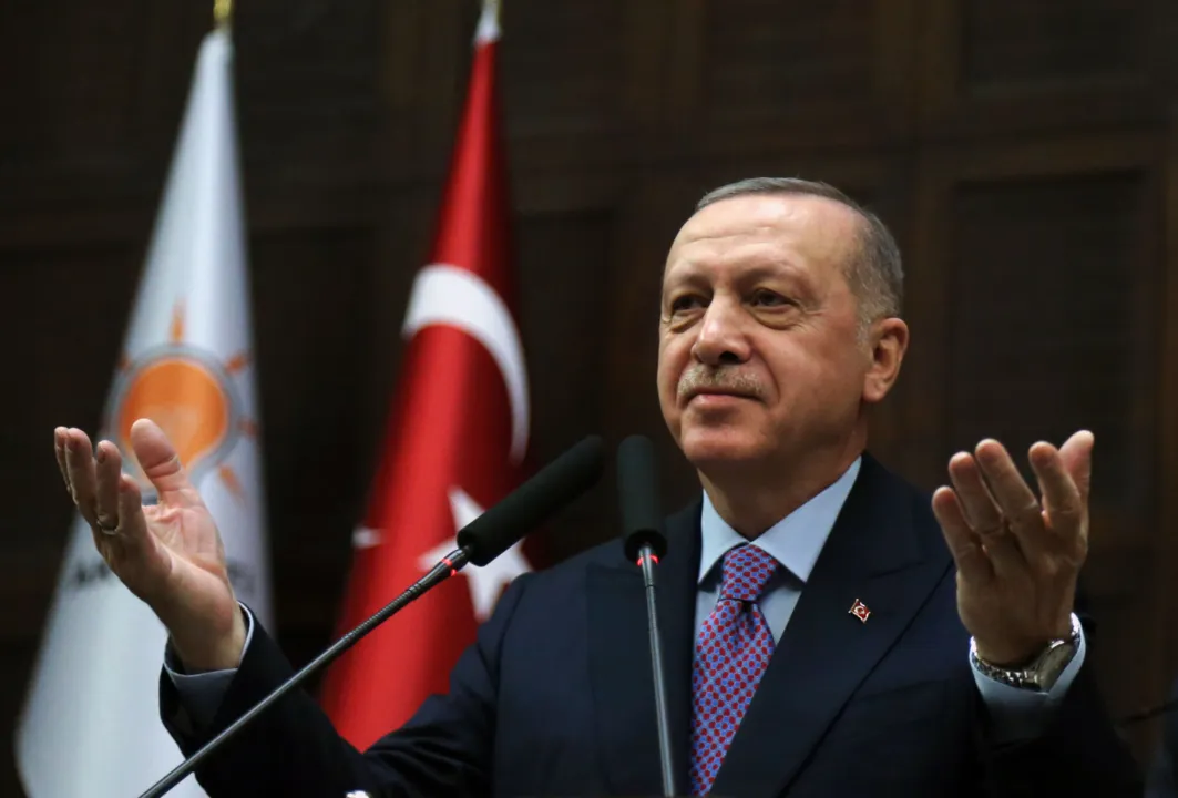 Presidente da Turquia Recep Tayyip Erdogan