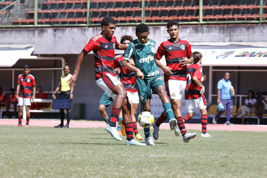 Flamengo venceu o Palmeiras de virada na semifinal