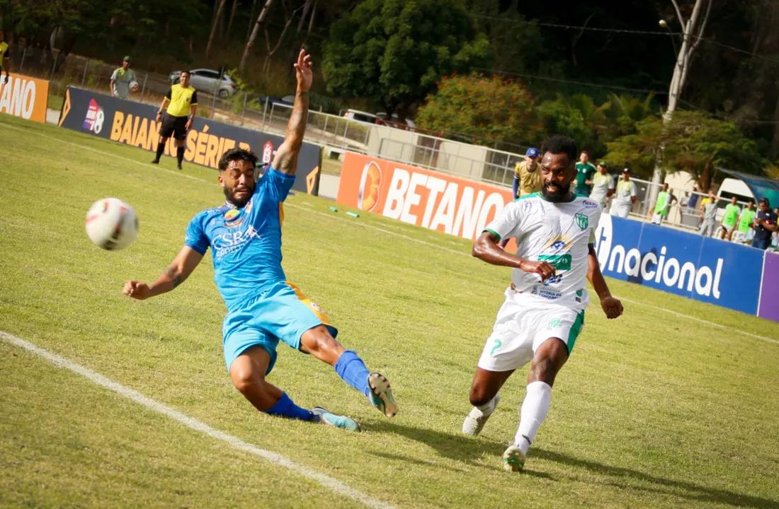 Vitória Conquista levou a melhor sobre o Jacobina no jogo de ida