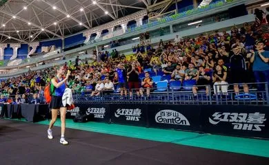 Brasil sedia circuito mundial de tênis de mesa e fica sem medalhas