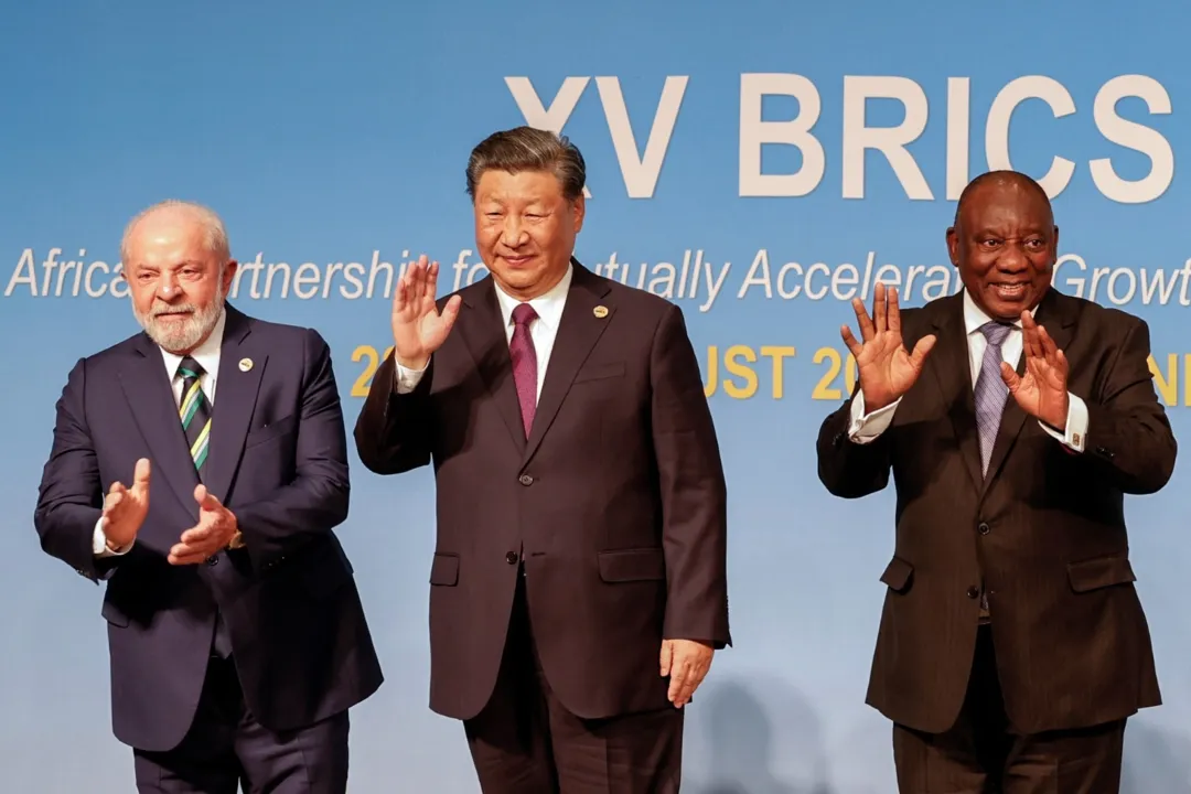 15ª Cúpula dos Líderes dos Brics, que em Joanesburgo, na África do Sul.