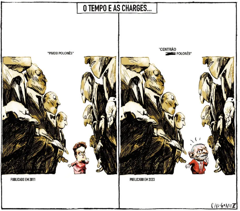 Imagem ilustrativa da imagem Charge do dia - 14/06/2023