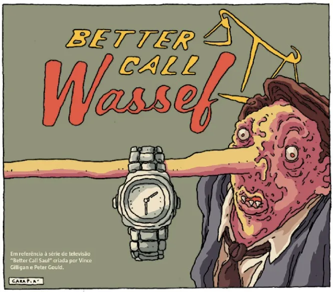 Imagem ilustrativa da imagem Charge do dia 20/08/2023