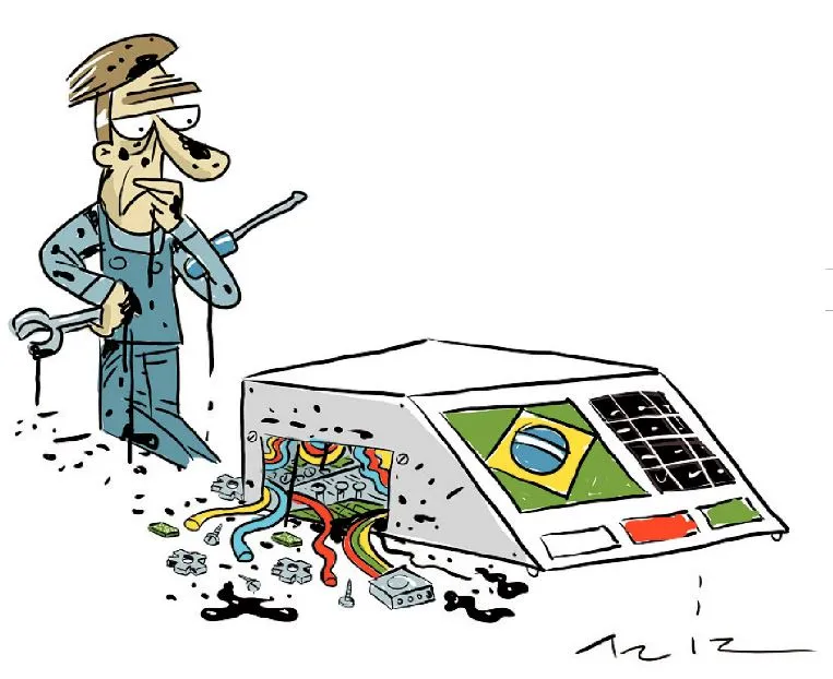 Imagem ilustrativa da imagem Charge do dia 21082023