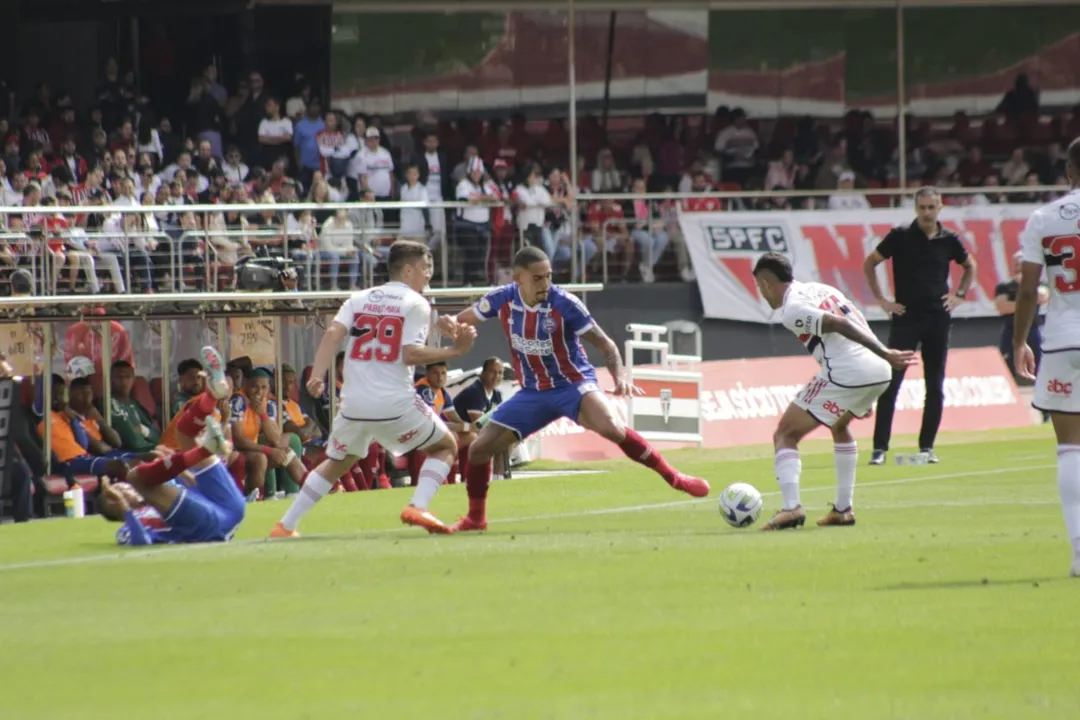 Bahia e São Paulo não saem do 0x0