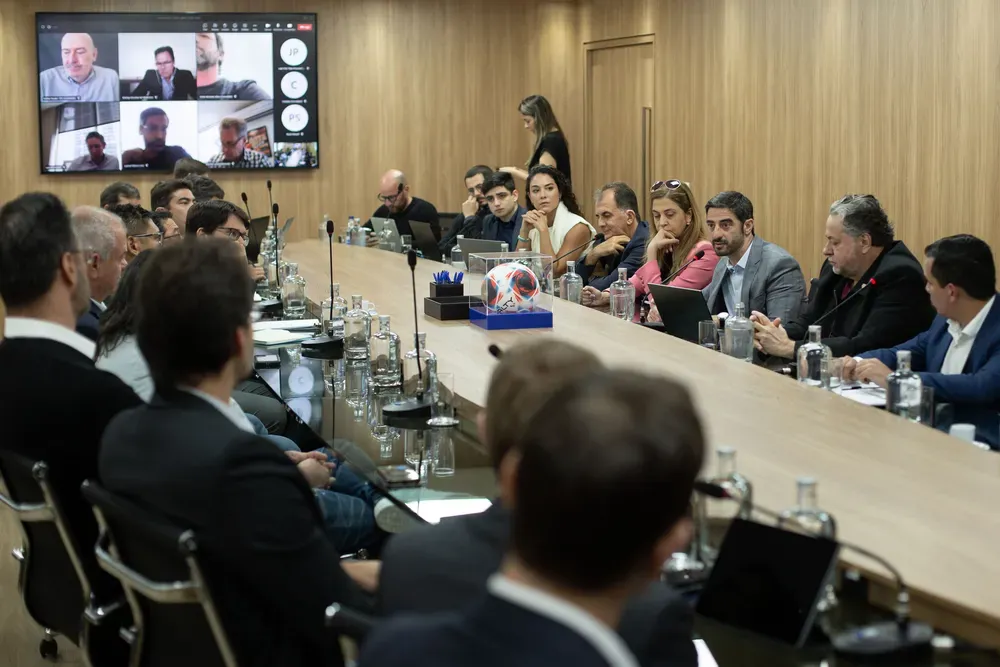 Assembleia geral da Libra, em São Paulo, na última sexta-feira, 26