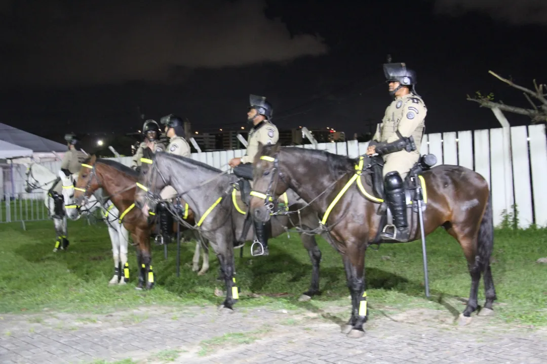 O policiamento preventivo e ostensivo é feito pelo Esquadrão Águia, Esquadrão de Polícia Montada e Companhias Independentes com atuação na região