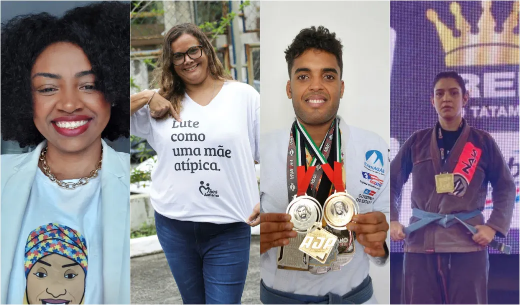 Sabrina Nascimento, Maíra Cavalcante, Igor Nogueira e Michele de Abreu