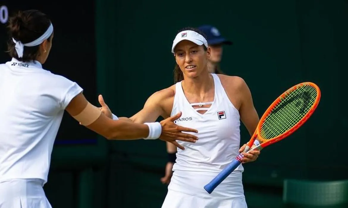 Luisa Stefani se despede de Wimbledon